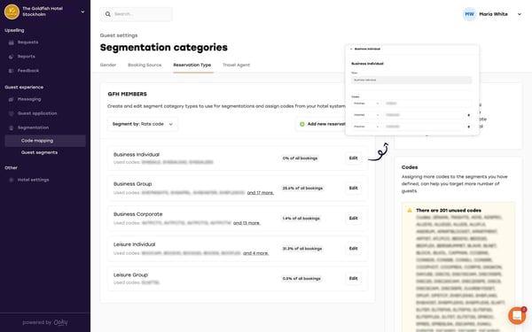 Segmentation categories