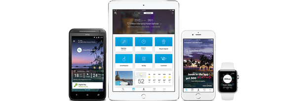 Hilton Honors mobile app