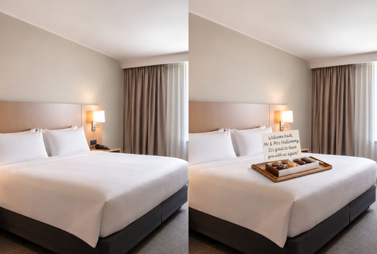 hotel personalisation