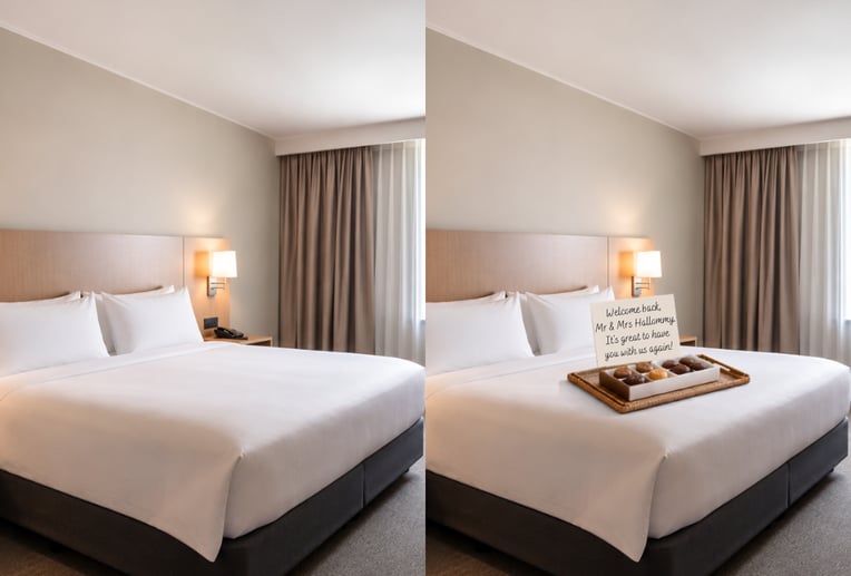 hotel personalisation