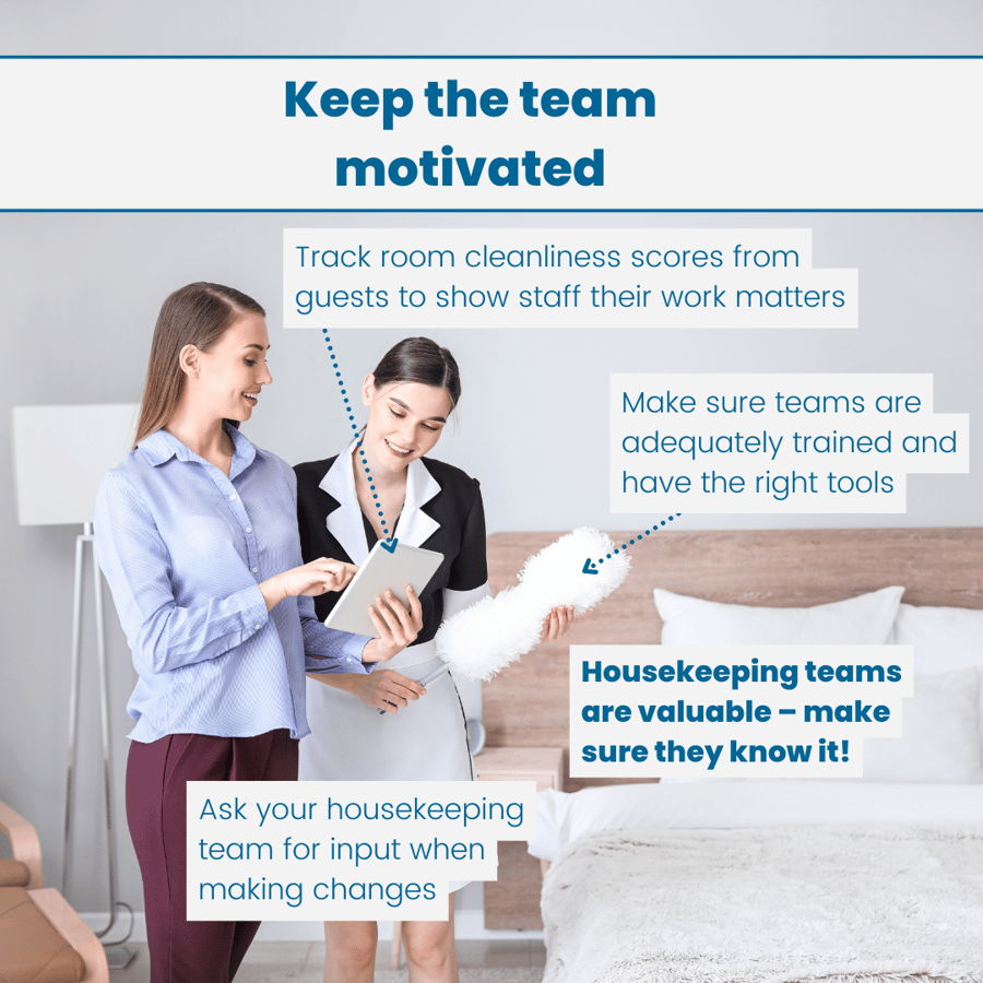 3 Keys to excellent hotel housekeeping